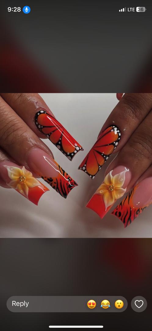 Bridal makeup and nails designs